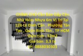 CHÍNH CHỦ Cần Bán Gấp Căn Nhà Hẻm Nhựa 6m  Vị Trí Tại Quận Bình Tân , TP HCM